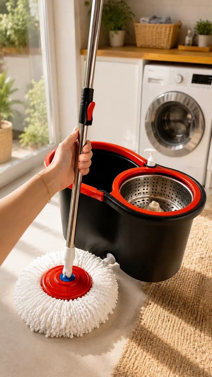 360 Spin Cleaning Mop|Clean Smarter. Shine Faster