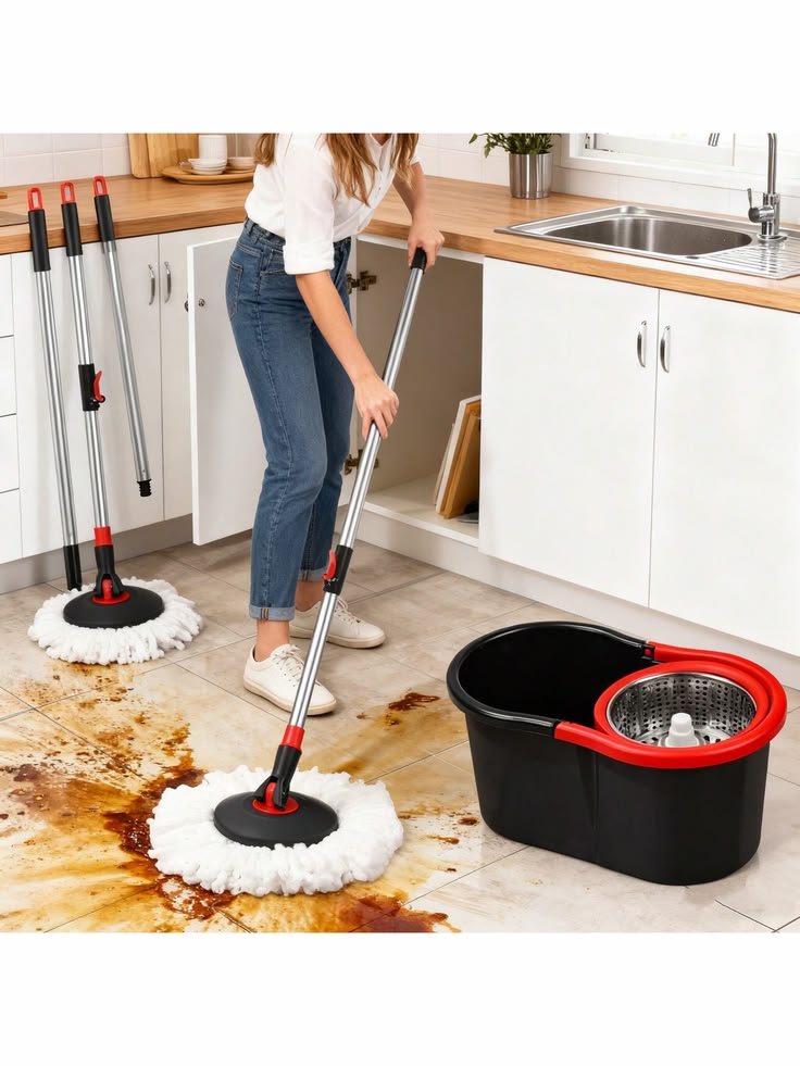 360 Spin Cleaning Mop|Clean Smarter. Shine Faster
